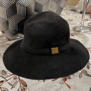 Gucci Black Wide-Brim Hat